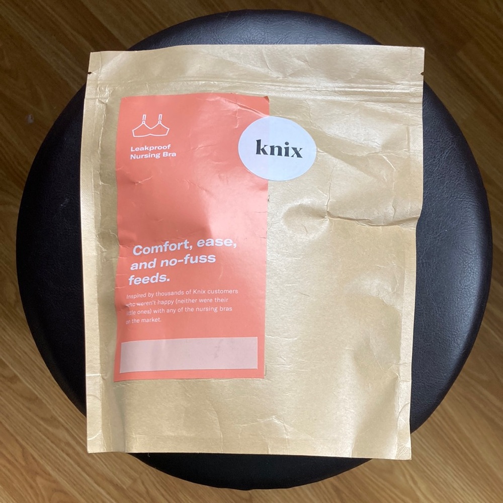 Knix Leakproof Nursing Bra - Beige NWT